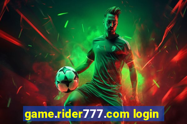 game.rider777.com login